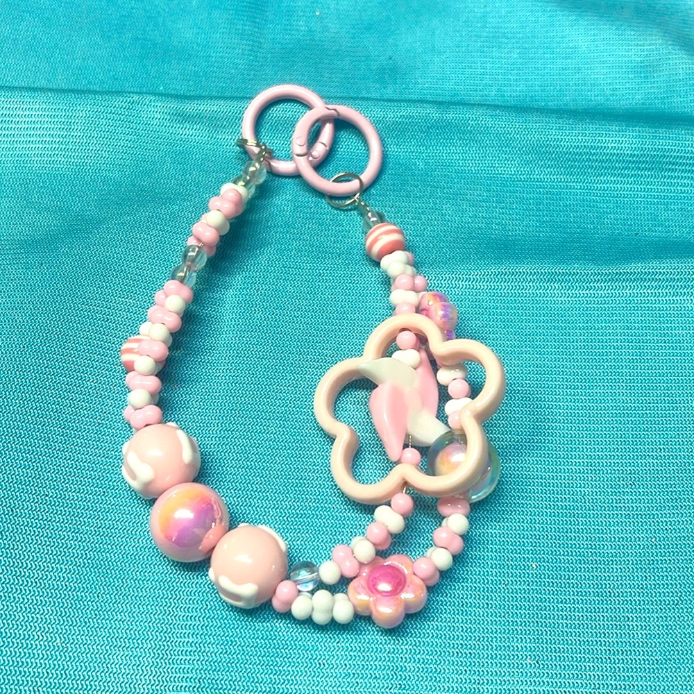 BLING Cell Phone Wristlet *comes With Plastic Piece to Attach To Your Phone